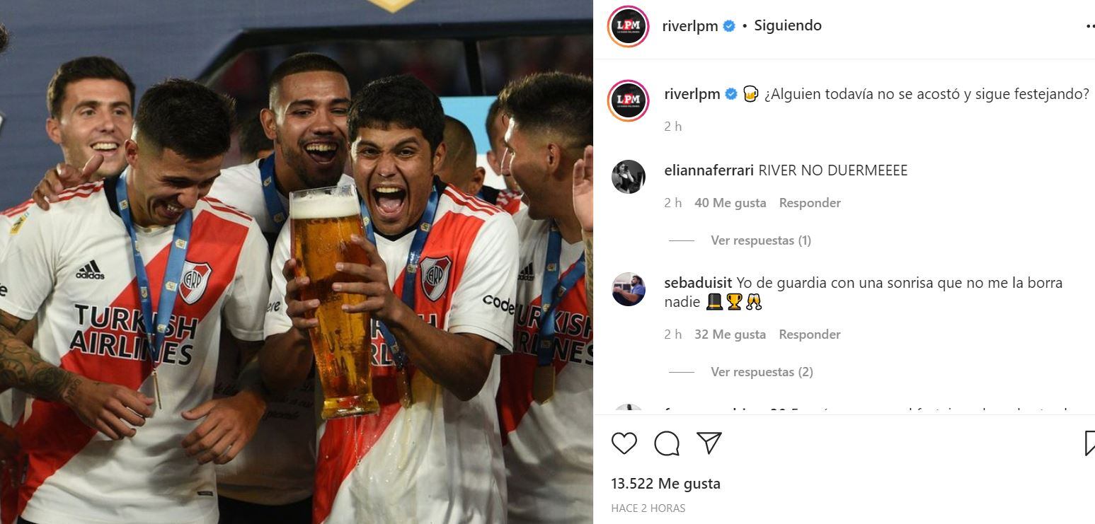 Los mejores memes de River campeón.