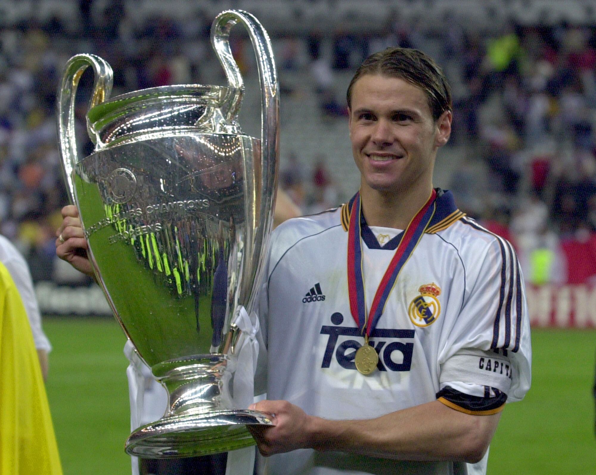 Fernando Redondo, ganador de la Champions League con Real Madrid y Milan.