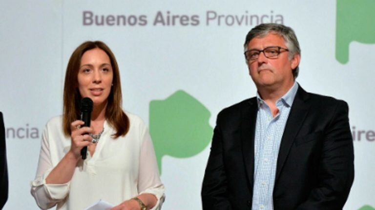 Maria Eugenia Vidal y Marcelo Villegas