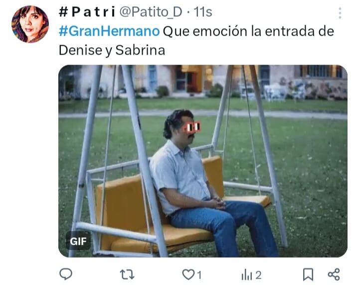 Los mejores memes del regreso de Sabrina y Denisse a Gran Hermano