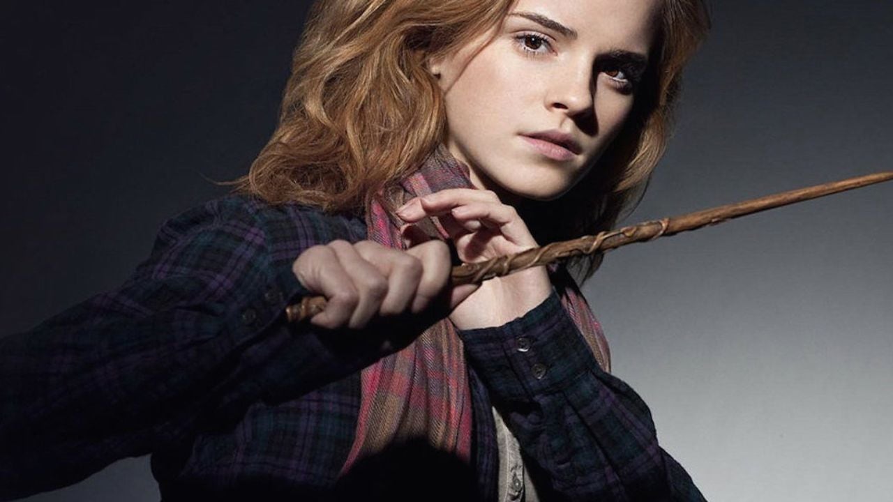 Emma Watson como Hermione Granger en Harry Potter.