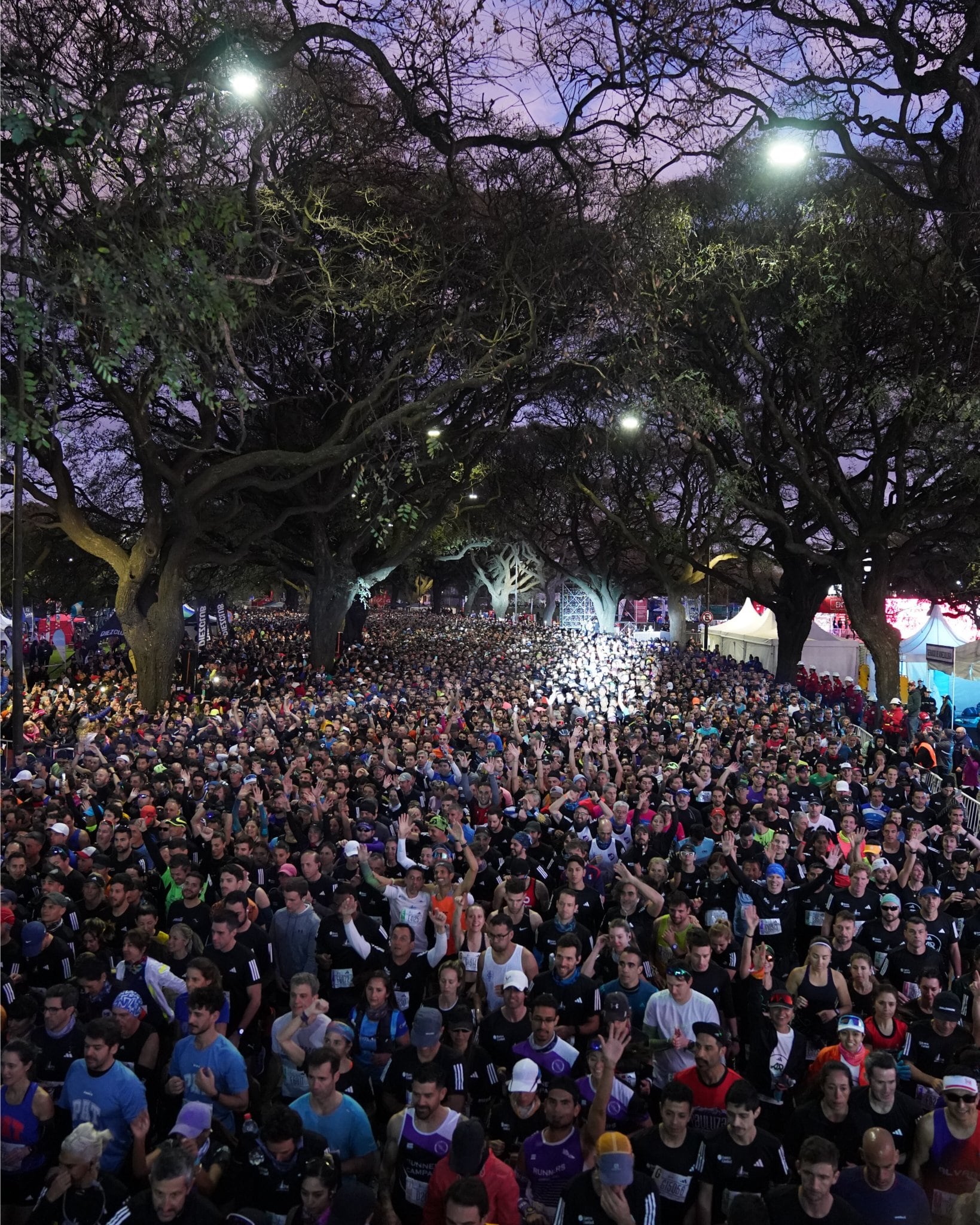 La media maratón en Ciudad de Buenos Aires es el más convocante de Latinoamérica. Foto: Ciudad de Buenos Aires.