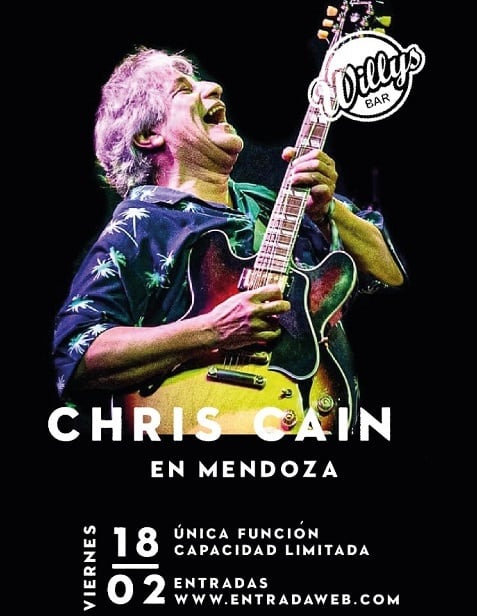 Chris Cain llega a Mendoza