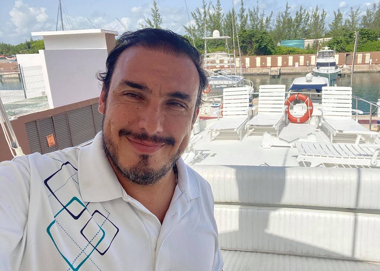 Carlos Juárez (43), el mendocino desaparecido en el yate. / 