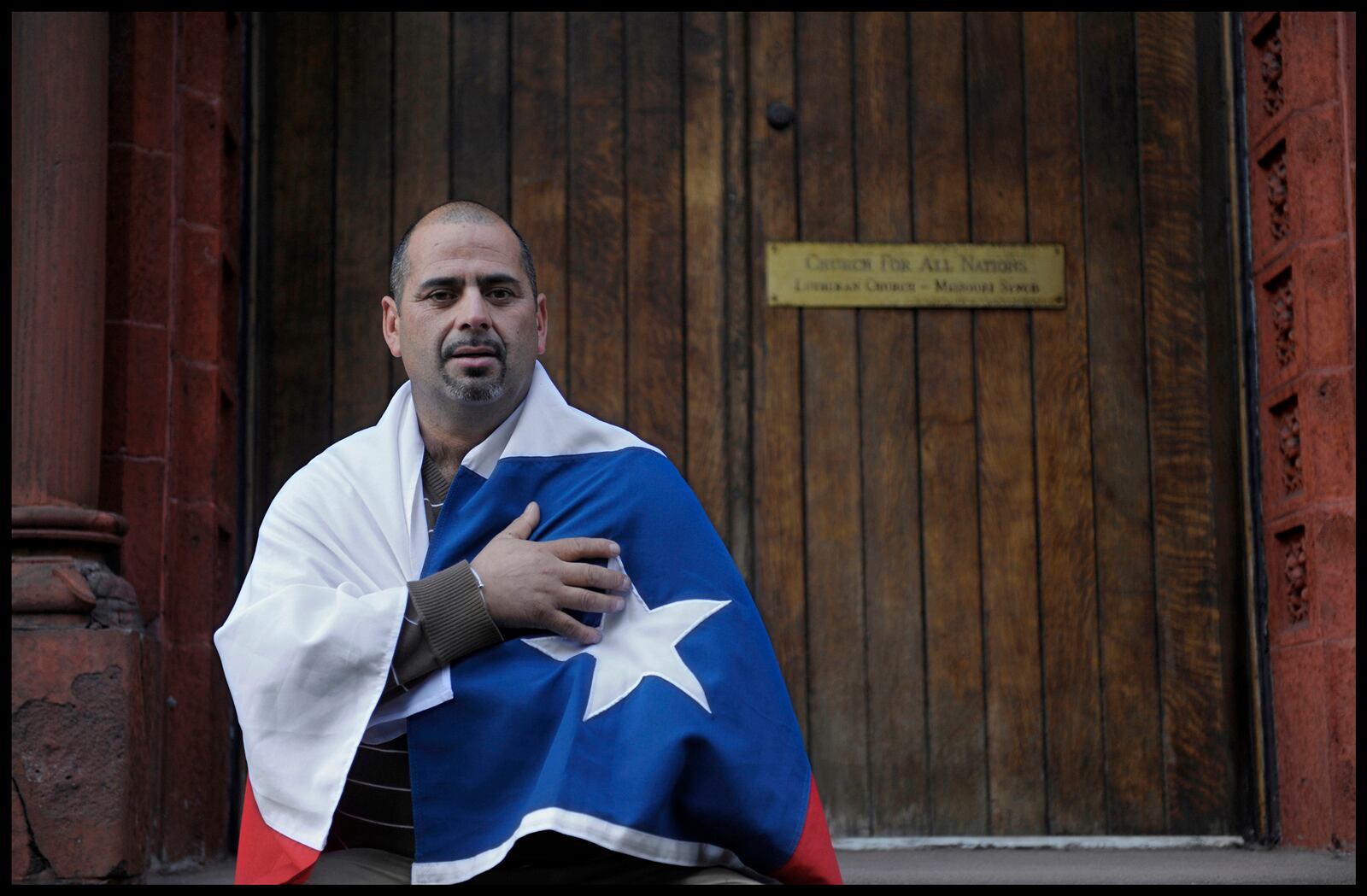 Mario Sepúlveda, uno de los 33 mineros que hace 10 años quedaron atrapados por un derrumbe en Chile y fueron rescatados el 13 de octubre de 2010.