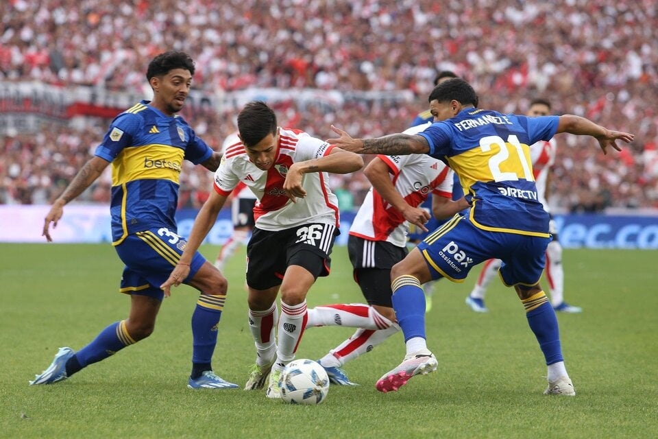 River vs. Boca, este sábado en la Bombonera / Gentileza.