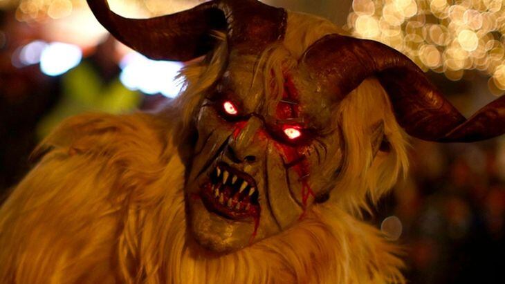 Krampus, el hermano malo de Papá Noel. 