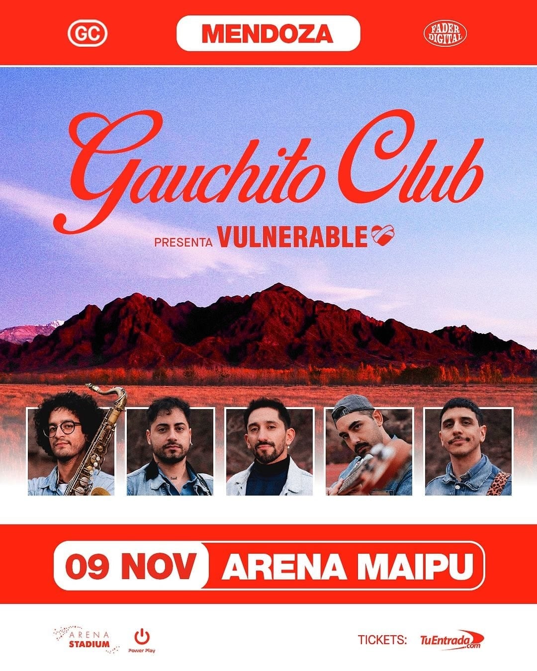 Gauchito Club, 9 de noviembre en el Arena Maipú