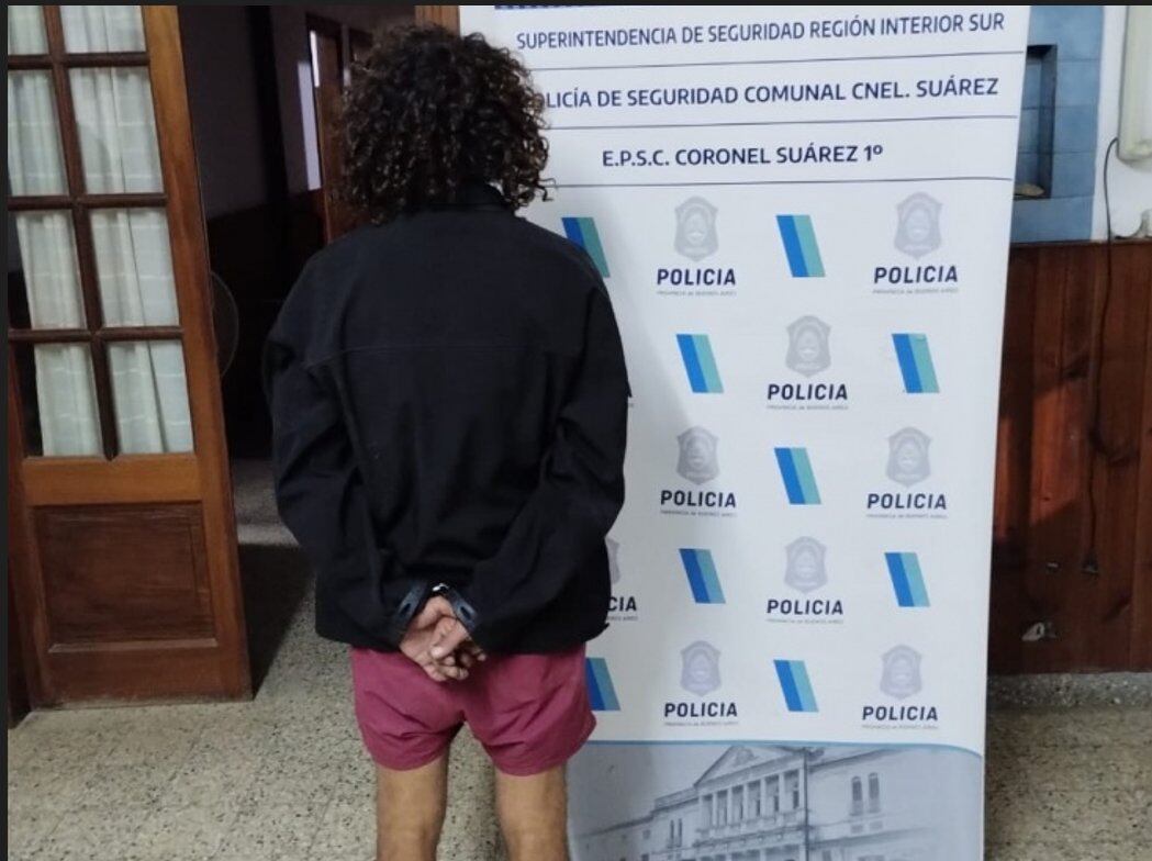 Ocurrió en un banco de Coronel Suárez - Foto Vía Szeta