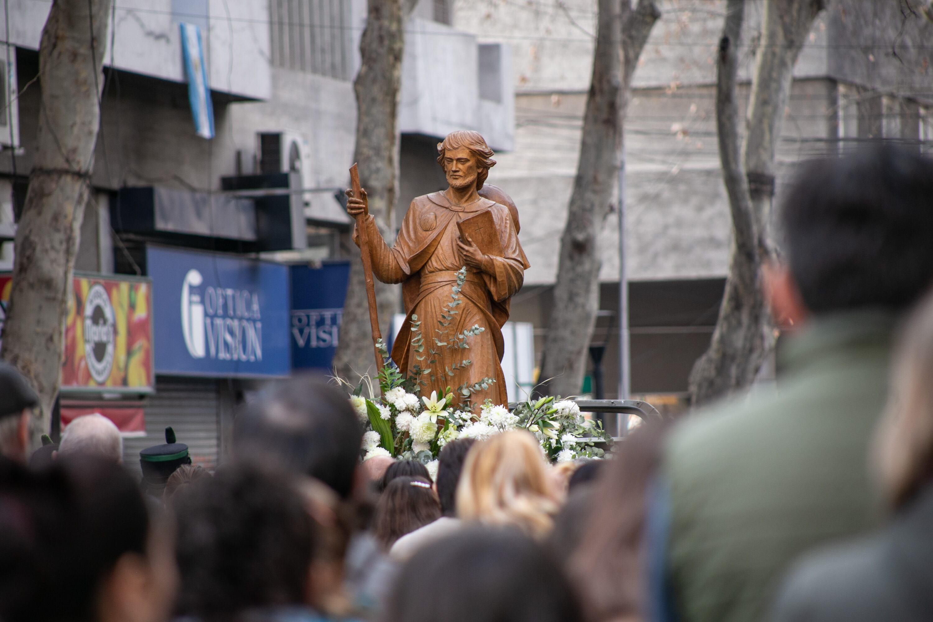 Santo Patrono Santiago en Mendoza. Foto: Archivo