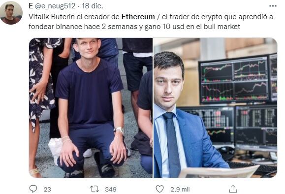 Memes del creador de Ethereum