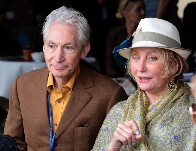 Charlie Watts y Shirley Ann Shepherd.