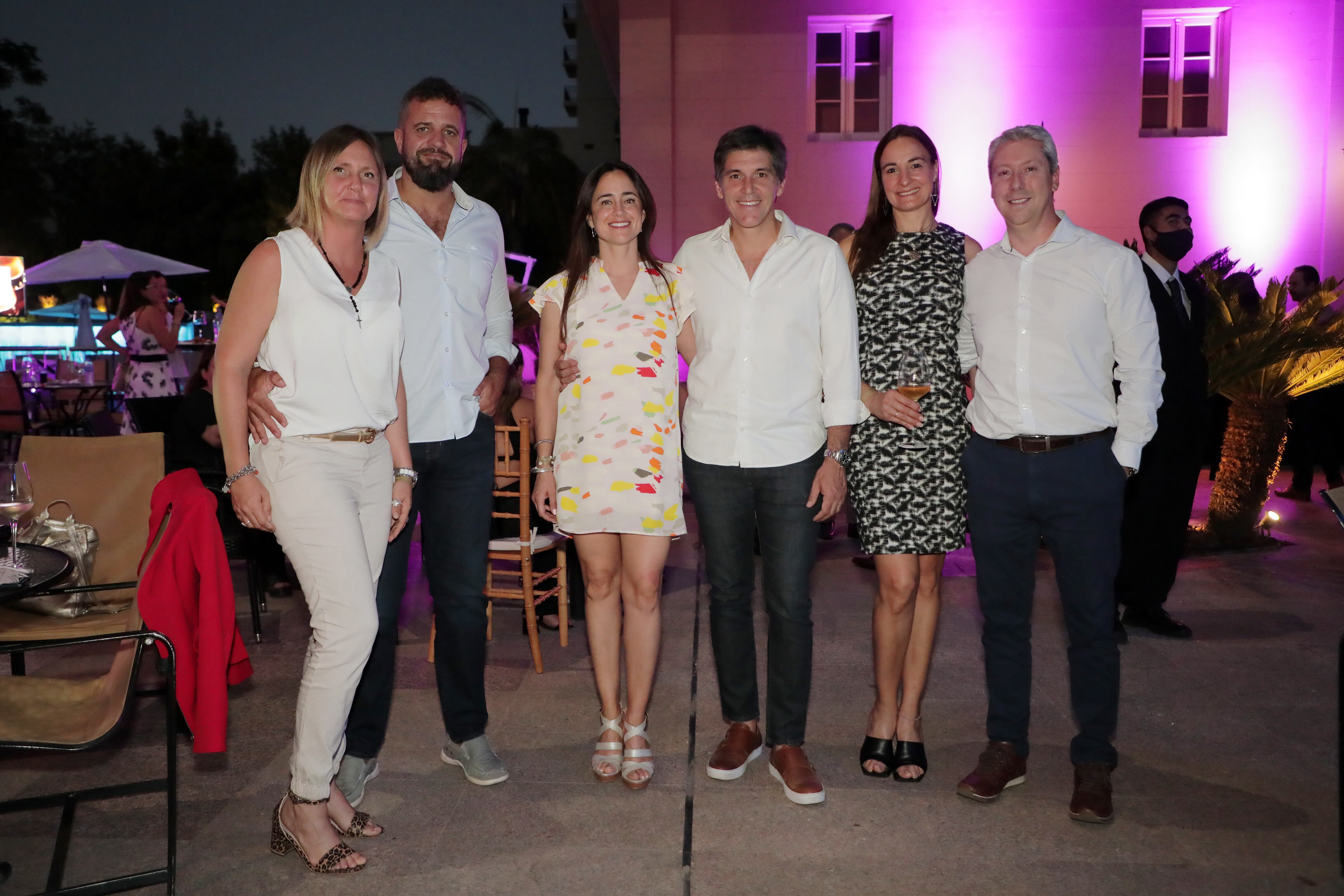 Agustín Rossi, Pamela Castillo, Gabriela Hinojosa, Cesar Quinta, Érica cannistra y Adrián Rizzo