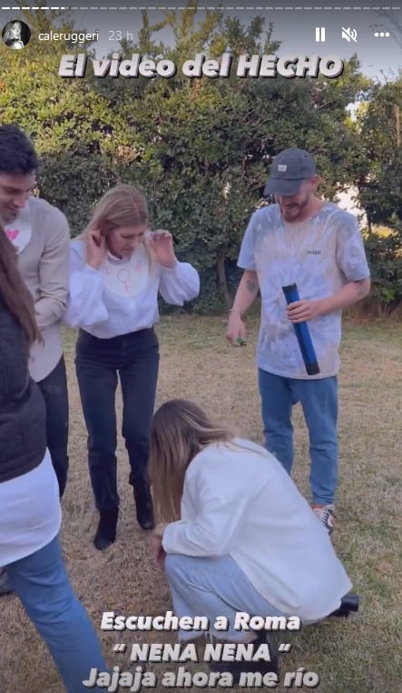 Cande Ruggeri y el momento que arruinó su hermano. captura.