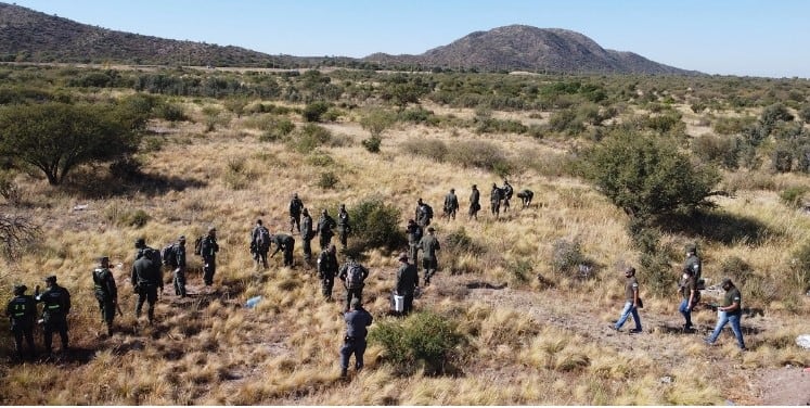 Nuevos rastrillajes en búsqueda de Guadalupe Lucero en San Luis