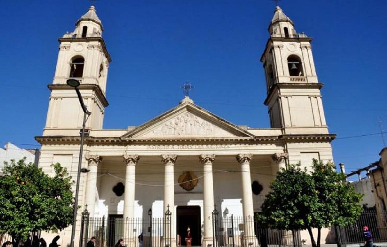 Catedral de la arquidiócesis primada de Santiago del Estero (Gentileza AICA)