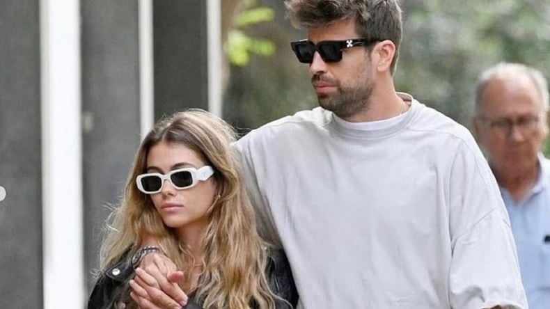 Piqué y Clara Chía