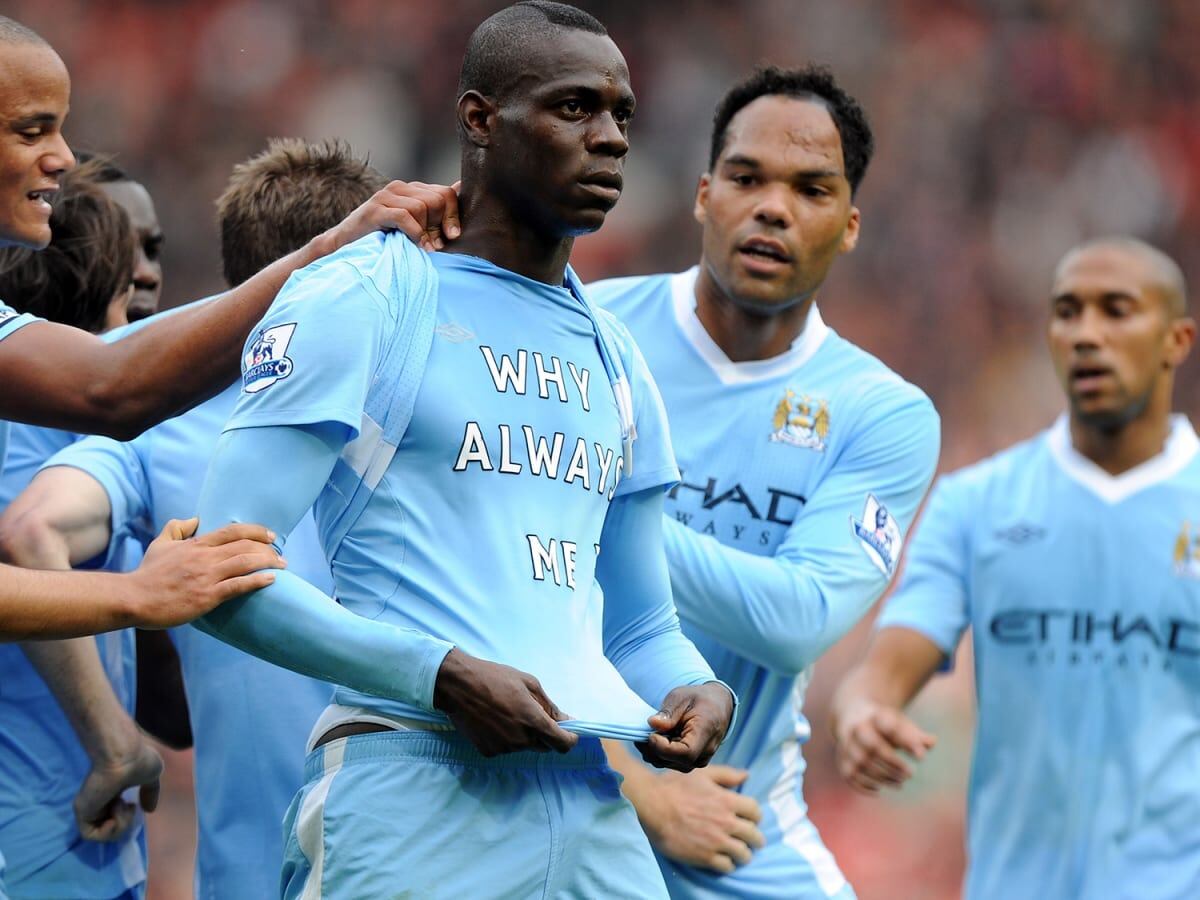 Mario Balotelli en el Manchester City: "¿Por qué siempre yo?".