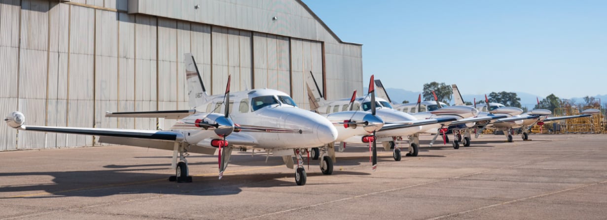 El Gobierno cedió dos de los aviones para la lucha antigranizo en el Sur.