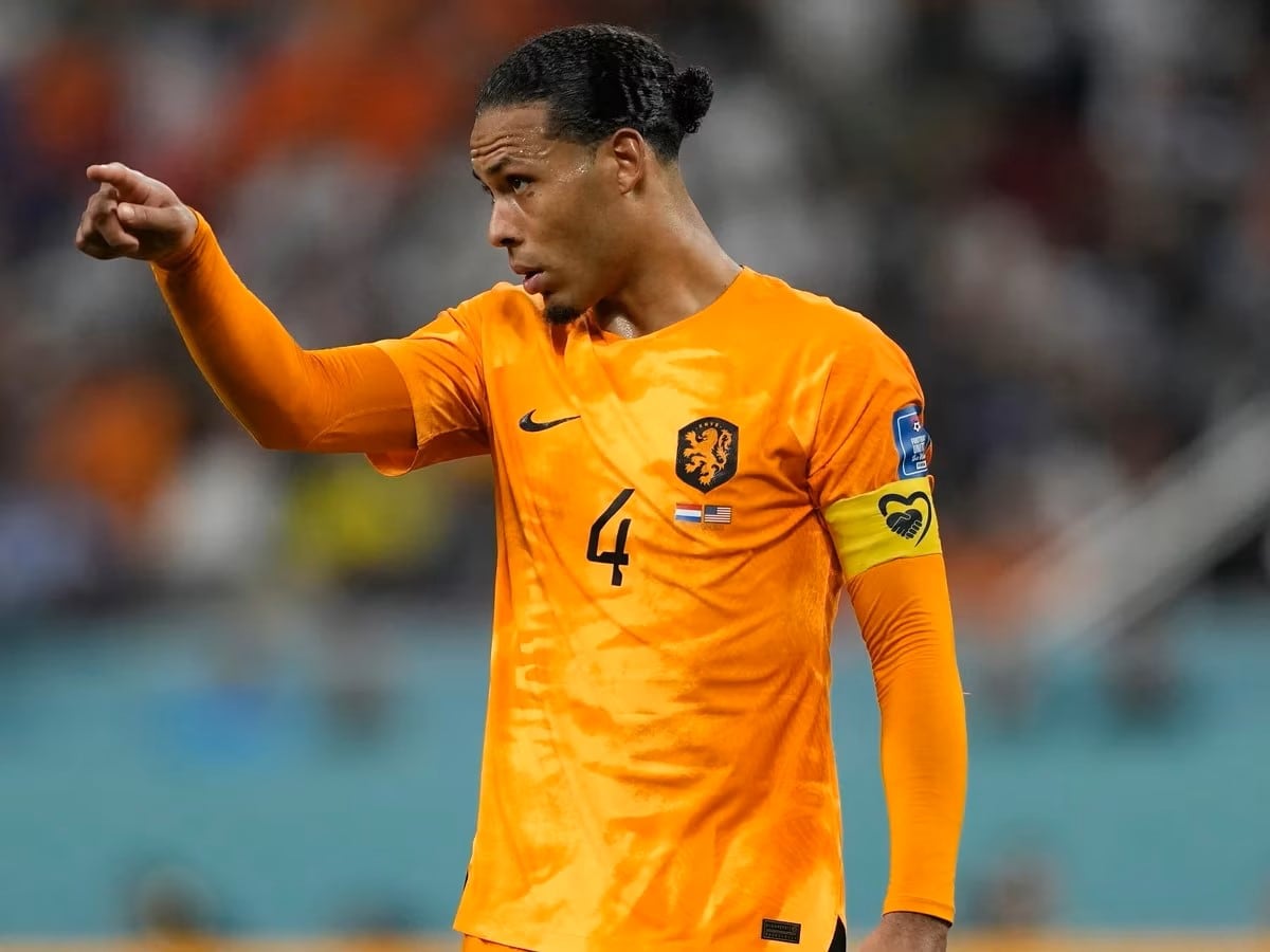 Virgil Van Dijk, capitán de Países Bajos. Foto: web