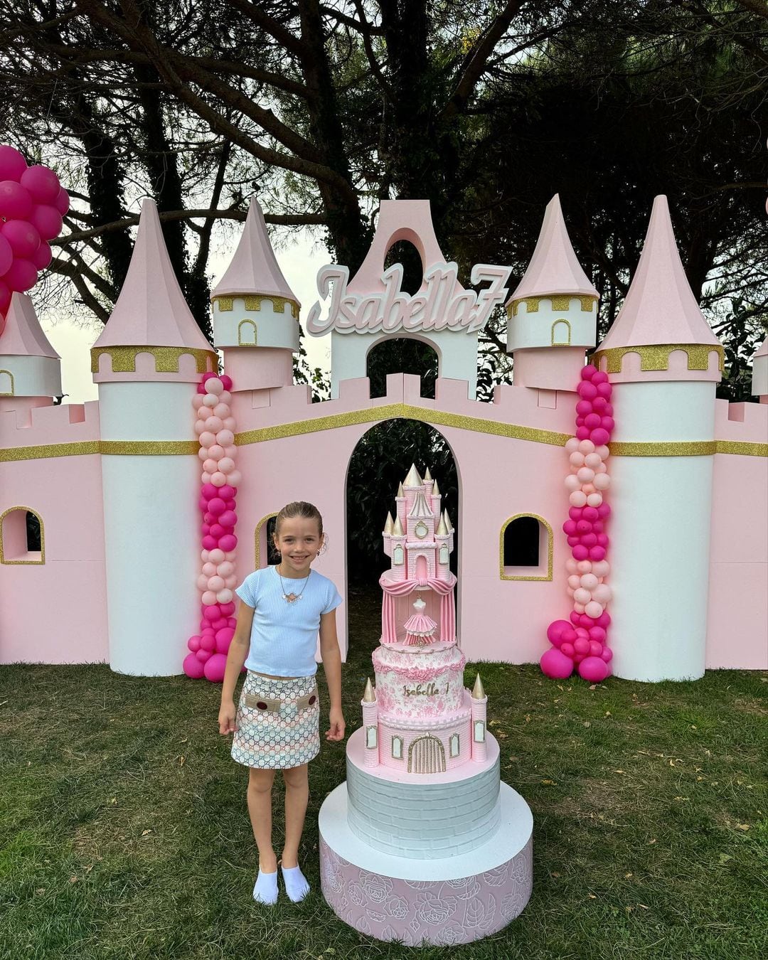 Las fotos del cumpleaños de Isabella, hija de Wanda Nara y Mauro Icardi.