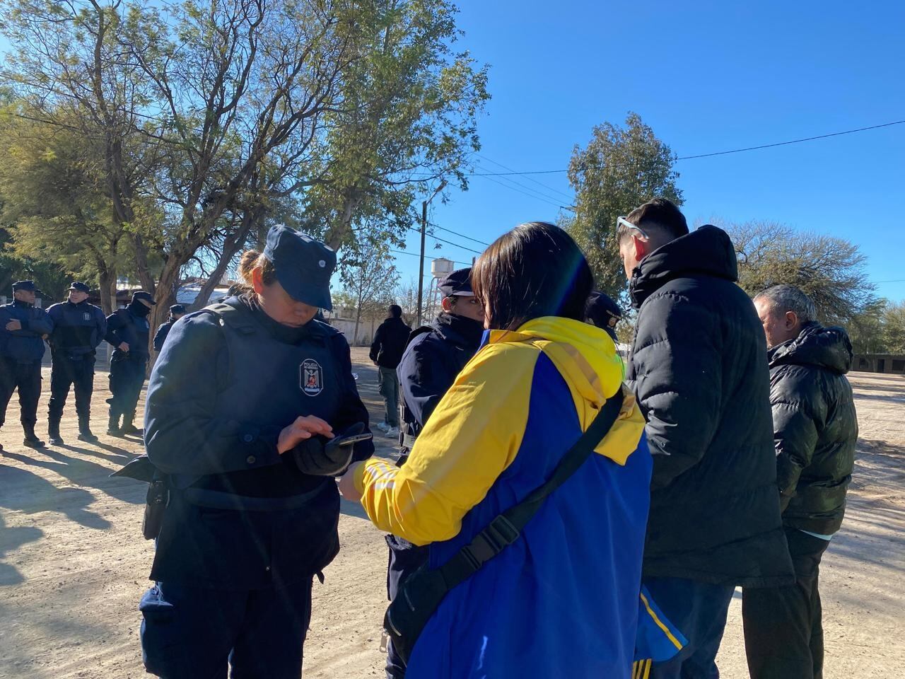 Violencia en el fútbol: 142 barras mendocinos no pueden ingresar a las canchas. | Foto: Ministerio de Seguridad y Justicia