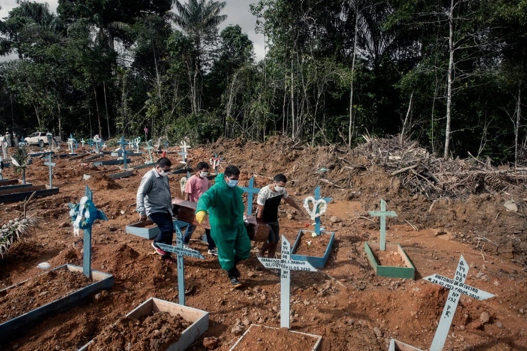 Cementerio en Manaos, Brasil. Foto: 