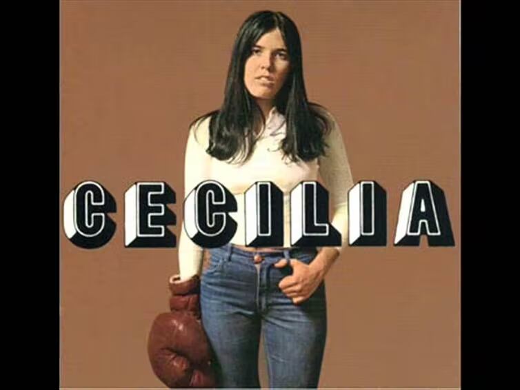 Cecilia. Portada de su primer disco.