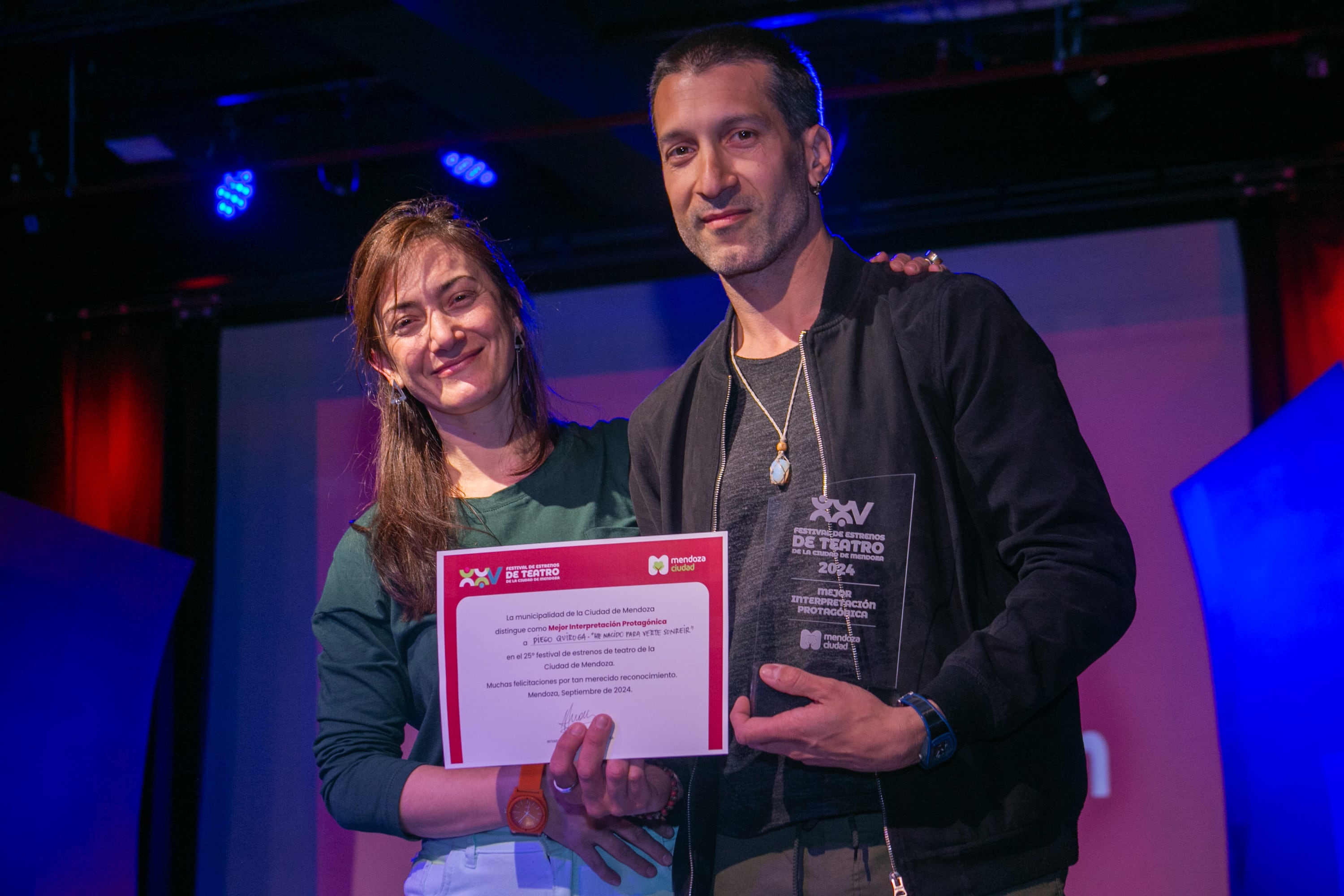 Lo mejor del teatro mendocino fue premiado en el teatro Quintanilla