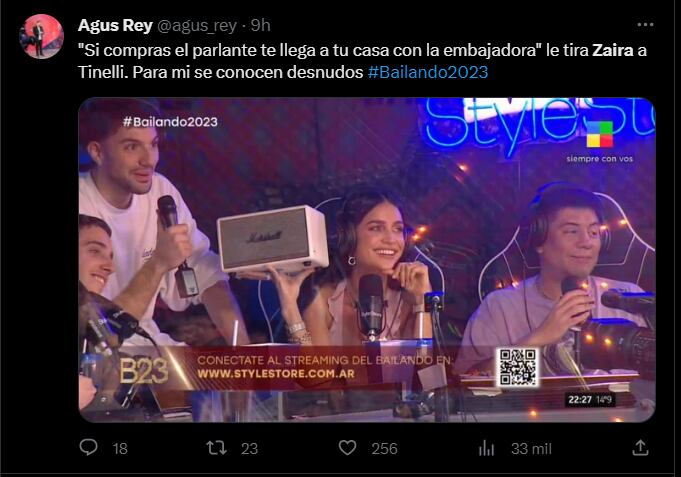 Zaira no para de hacerle reproches a Tinelli y en el Bailando (y en las redes) no se la bancan más