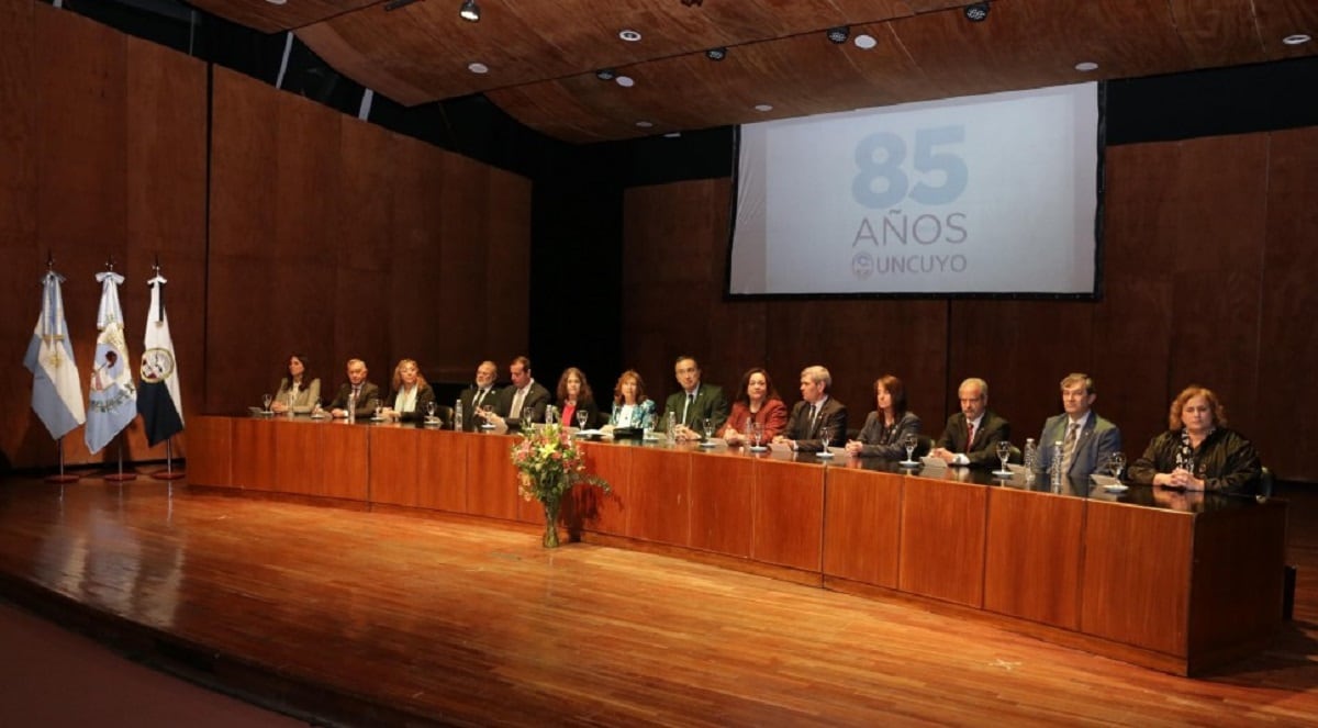 La Universidad Nacional de Cuyo celebra 85 años de vida académica. (Prensa UNCuyo)