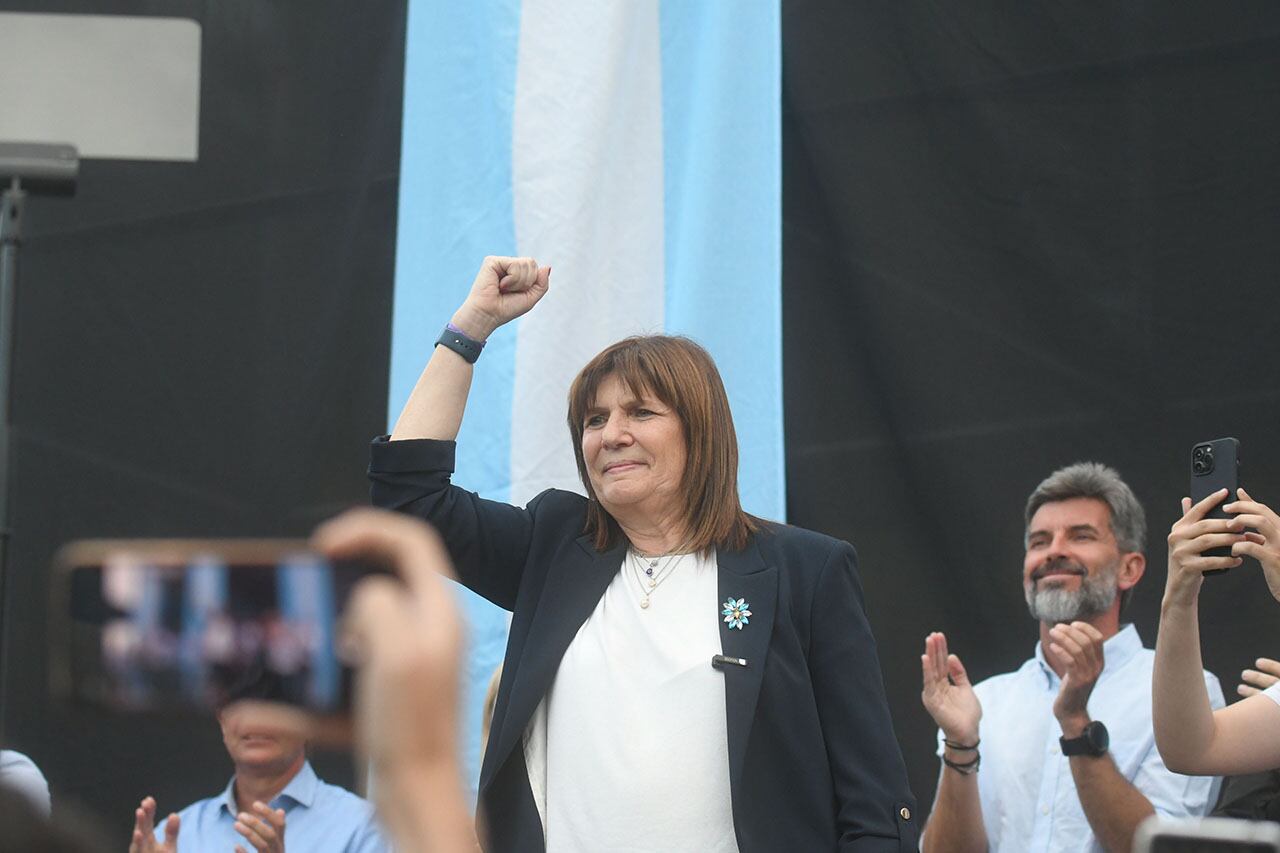 Patricia Bullrich fue la tercera más votada con el 5,23% de los votos.
 Foto: José Gutierrez / Los Andes 