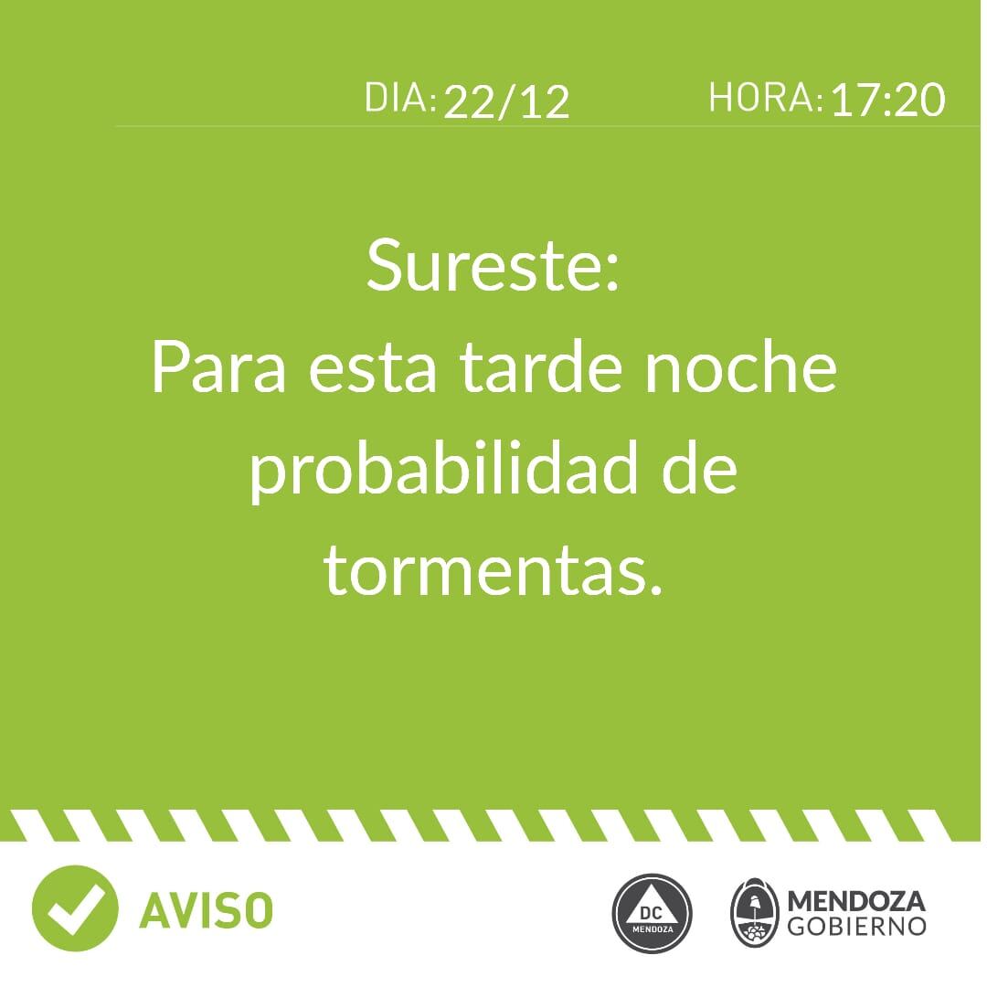 Aviso Defensa Civil