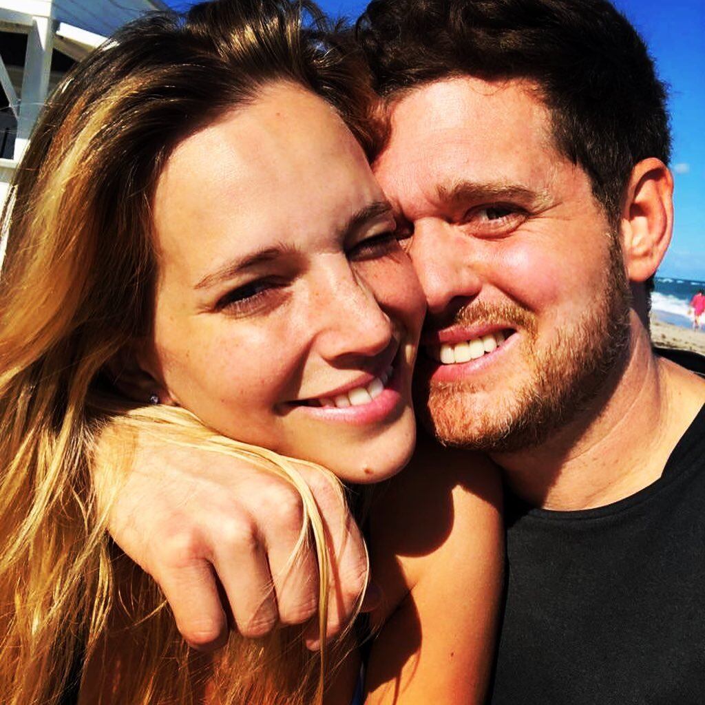 Luisana Lopilato y Michael Bublé.