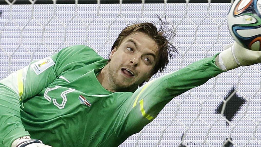 Tim Krul: "Argentina es fantástica". (Foto: AP)