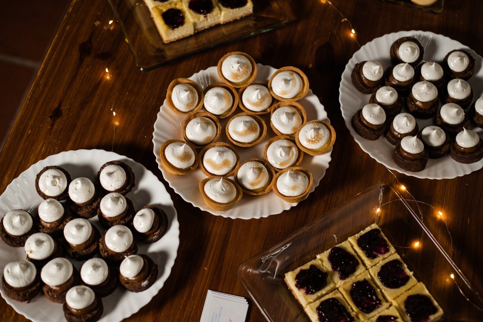 La deliciosa pastelería de Martina Tello que acompaño el evento.
PH: Fer Fex