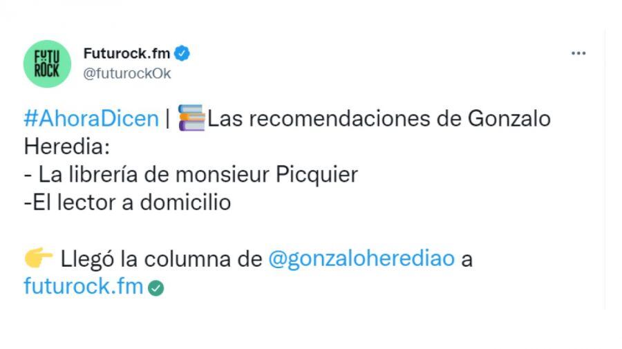 Gonzalo Heredia es escritor y tiene dos obras literarias.