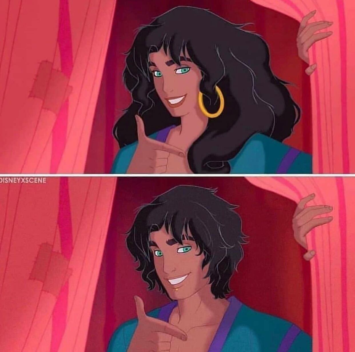 Esmeralda de El Jorobado de Notre Dame.