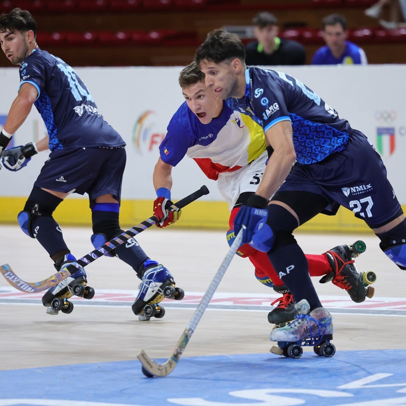 La Selección Nacional Masculina venció a Andorra por 4-1 y jugará la semfinal ante Italia. / Gentileza.