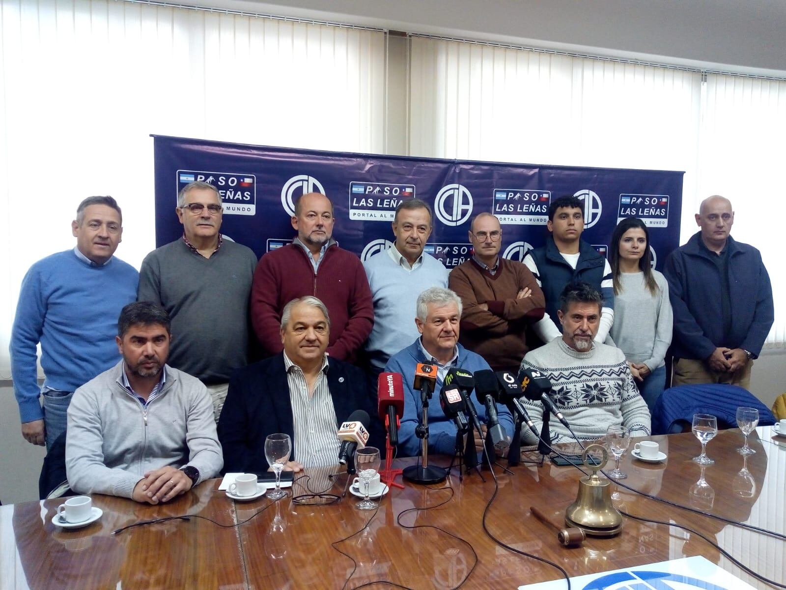 En la sede de la Cámara de Comercio, Industria y Agropecuaria de San Rafael se realizó una conferencia sobre la actualidad de Plastiandino, elcurpo directivo y su presidente Hugo Bianchi explicaron que trabajan para realizar un plan de contingencia de la empresa.