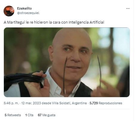 Germán Martitegui lució diferente y en redes sociales se encargaron de marcar su cambio de aspecto.