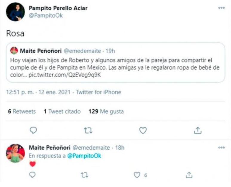 El nuevo detalle sobre el supuesto embarazo.