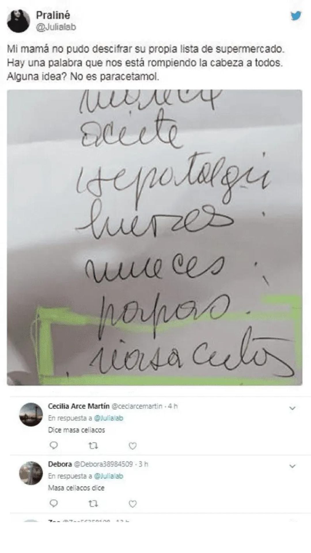 El twitt que lo inició todo