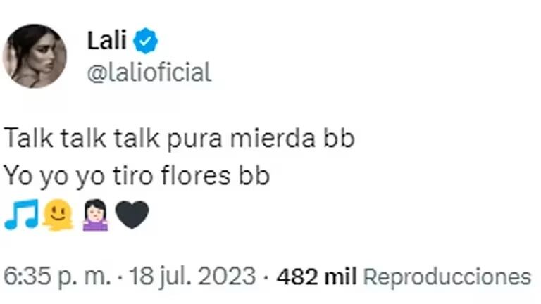 La cantante fue durísima contra Nacha Guevara.