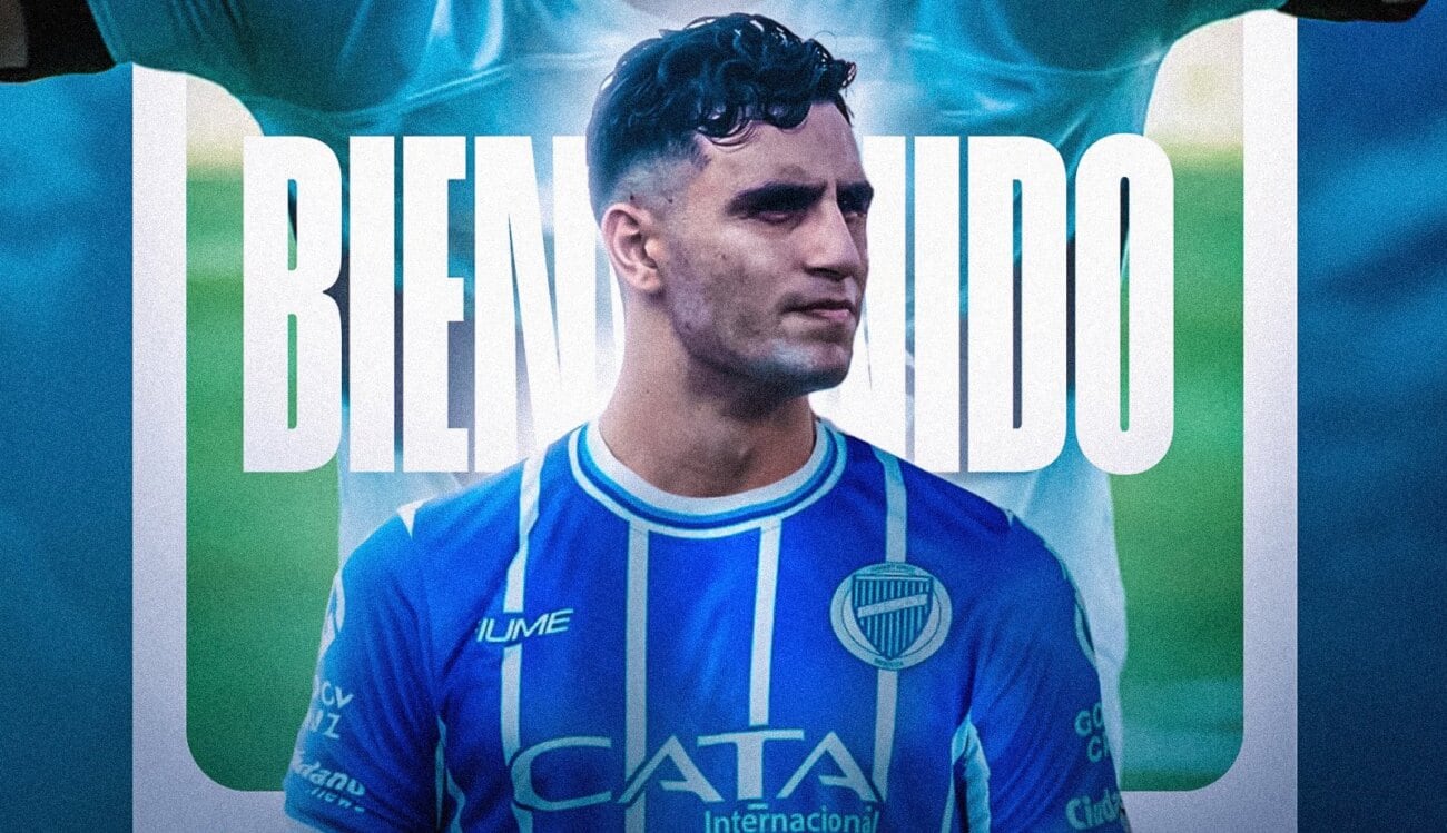 Godoy Cruz dio la bienvenida al goleador guaraní a través de sus redes sociales.