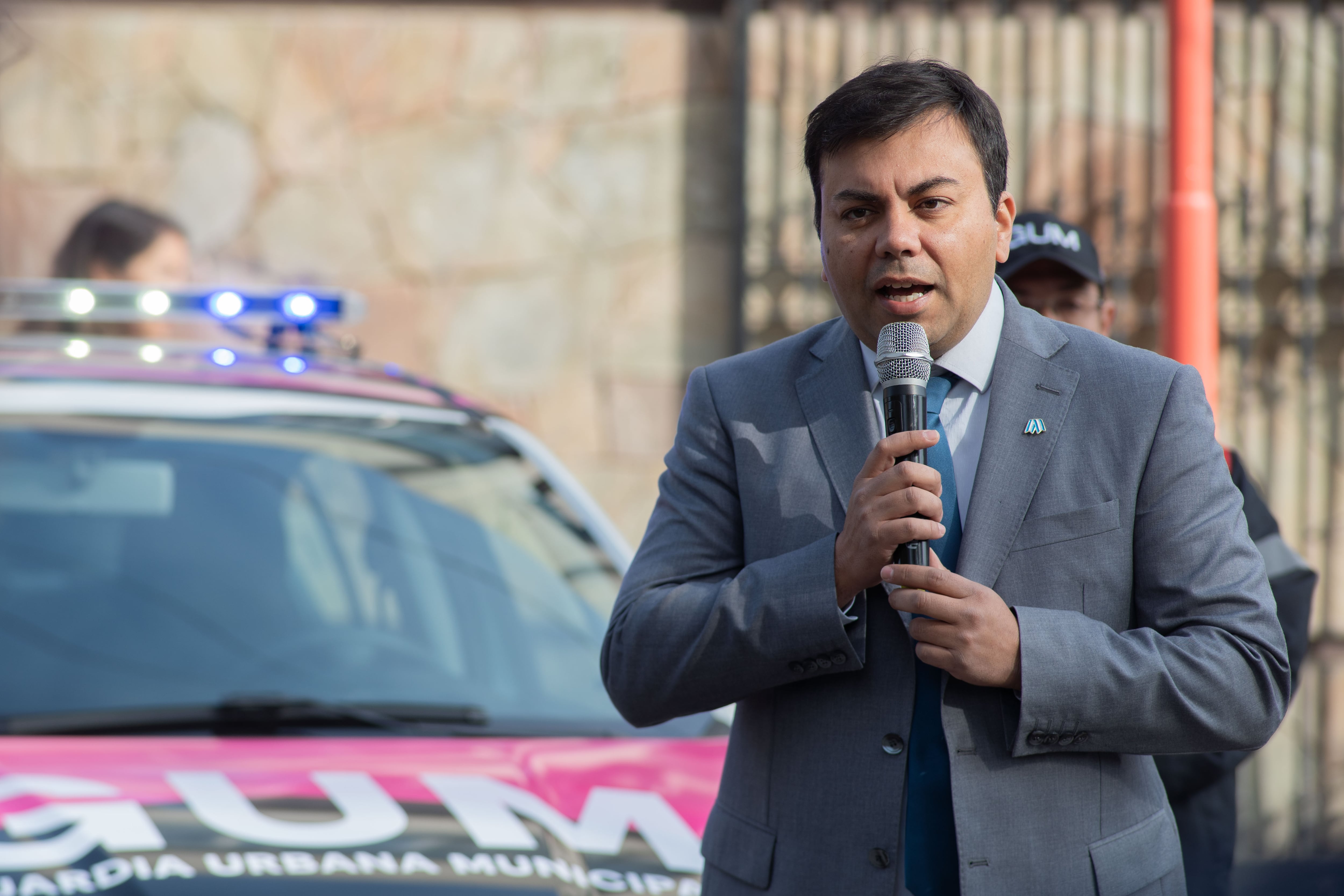 El intendente de Las Heras, Francisco Lo Presti. Foto: Prensa Mendoza