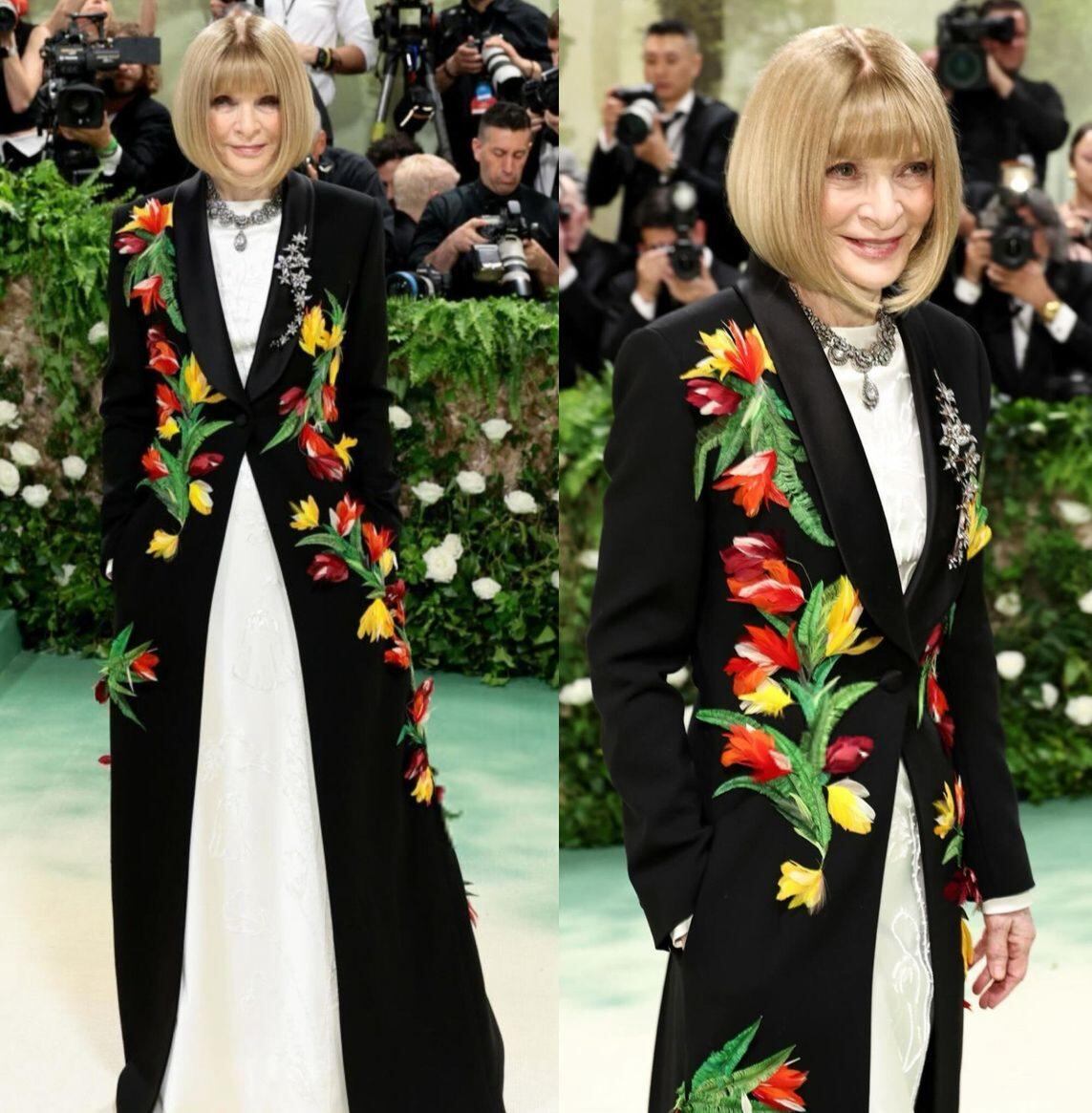 Anna Wintour en la Met Gala 2024 - Getty Images.