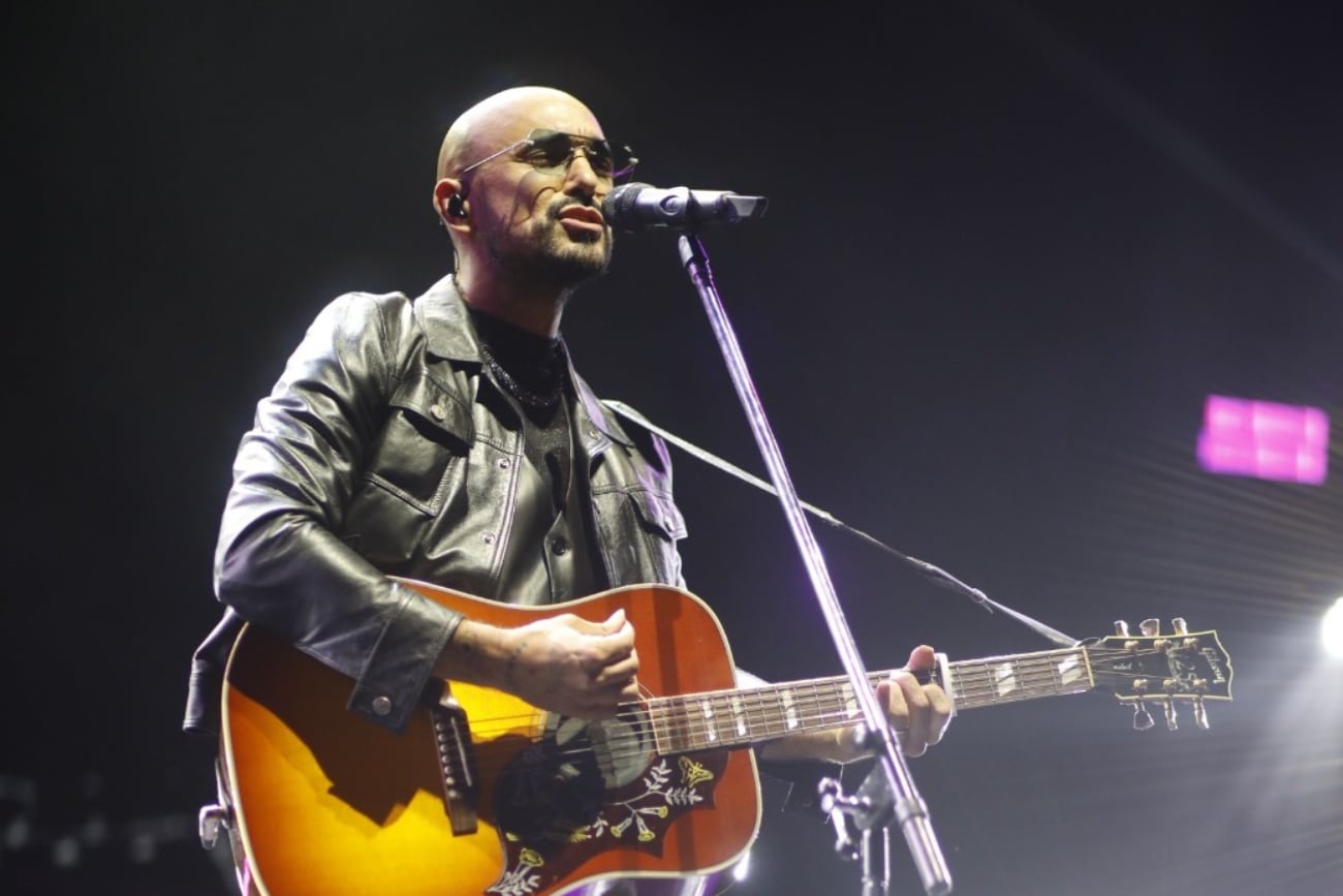 Abel Pintos en el Festival de Peñas de Villa María (LaVoz).