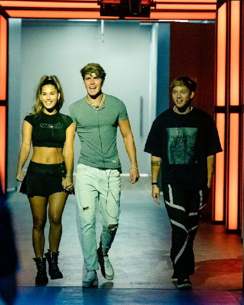 Los tres finalistas de Gran Hermano