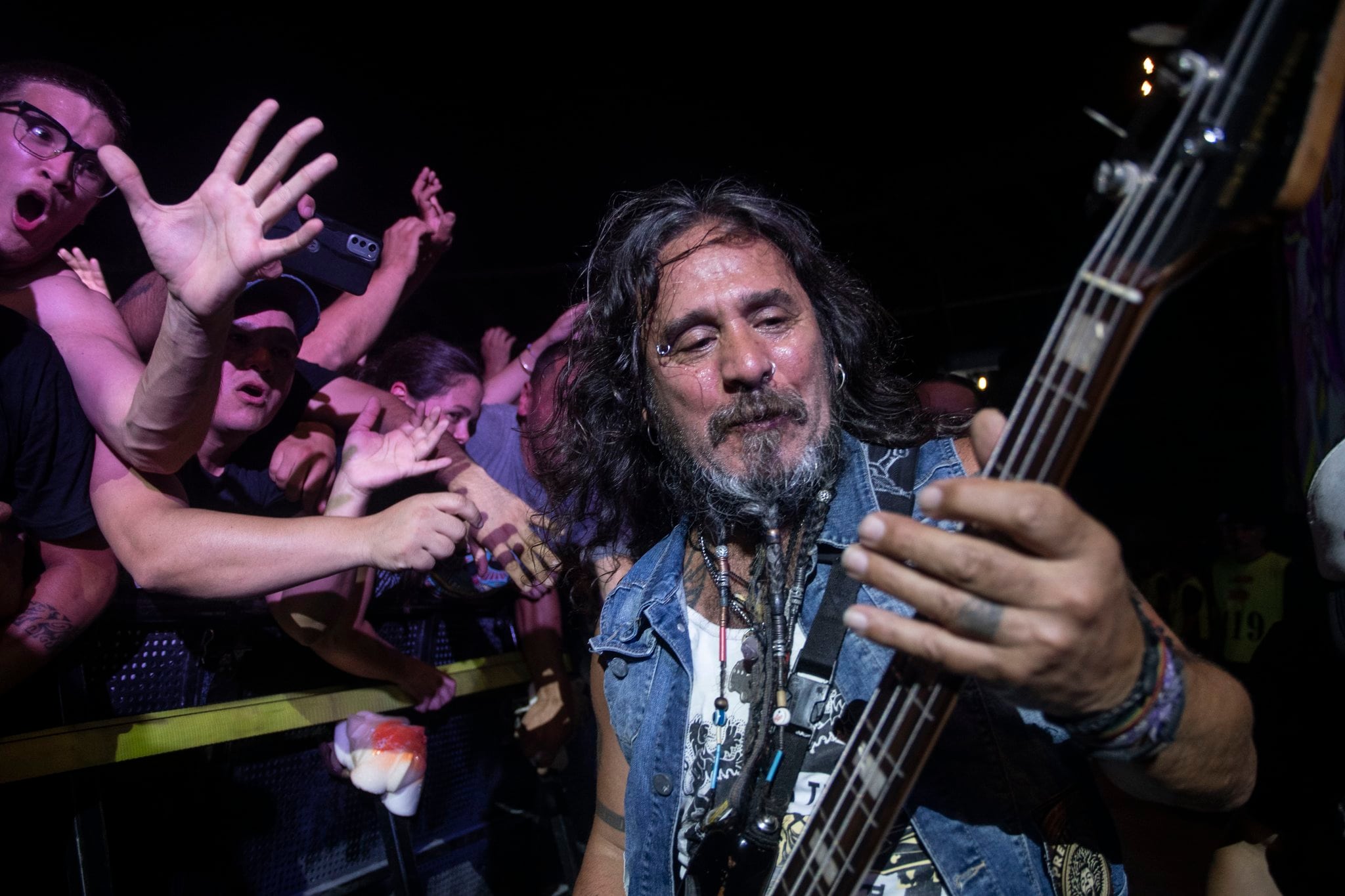 Imágenes del recital de La Renga en Avellaneda. Foto: Gentileza La Nación.